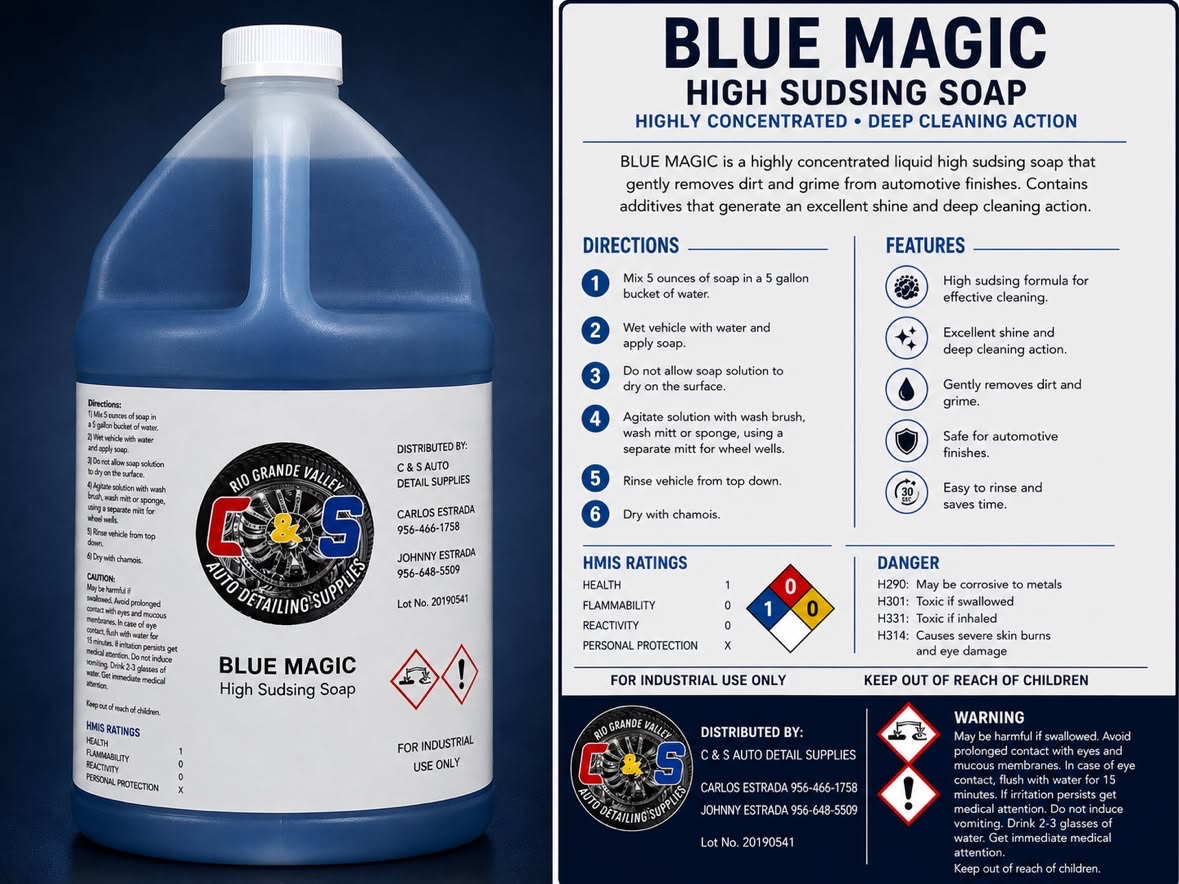 Blue Magic — C&S Auto Detailing Supplies